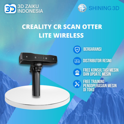 Creality CR Scan Otter Lite Wireless 3D Scanner Handheld Full Color Scan Wifi and Mobile Control Creality CR Scan Otter Lite Wireless 3D Scanner Handheld Full Color Scan Wifi and Mobile Control