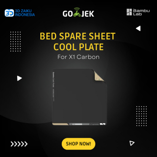 Bambulab X1 Carbon Bed Spare Sheet Cool Plate