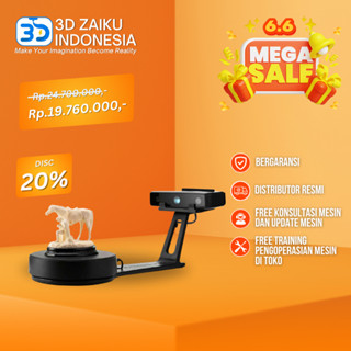 Einscan SE Industrial Grade 3D Scanner Bergaransi Resmi