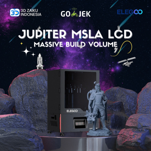 Original ELEGOO Jupiter MSLA LCD 3D Printer Resin Massive Build Volume