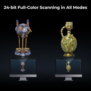 NEW Creality CR Scan Raptor Pro 3D Scanner Blue Laser and NIR Technology Scan Metal Transparent Object