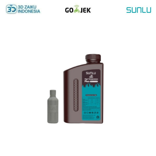 SUNLU High Temperature PLUS Industrial Resin 1 KG for LCD MSLA DLP 3D Printer 